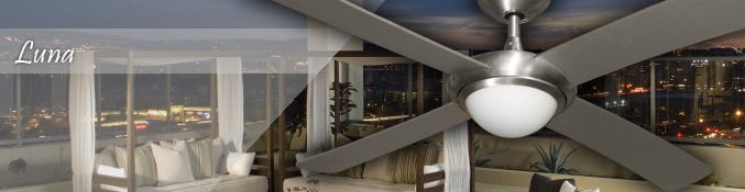 Luna Modern Ceiling Fan