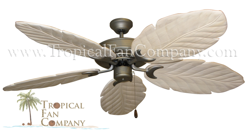 Raindance Ceiling Fan with Whitewash Arbor Blades
