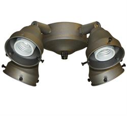 45 - 4 Light Directional Fitter - The Tropical Fan Company