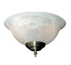 130 White Scavo Adaptable Ceiling Fan Light